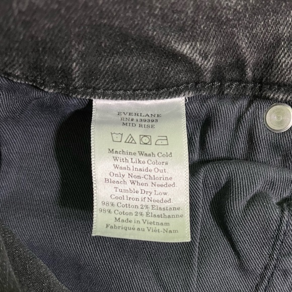 Everlane Ankle Midrise Skinny Jean Size 23 - Picture 6 of 6